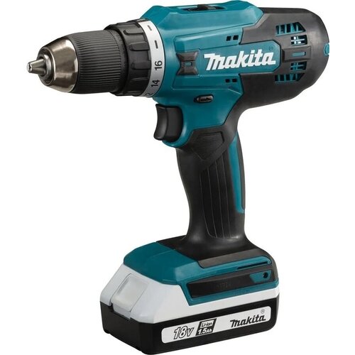 Дрель-шуруповерт Makita DF 488 DW 2 аккумулятора 15 Ач 2598000₽