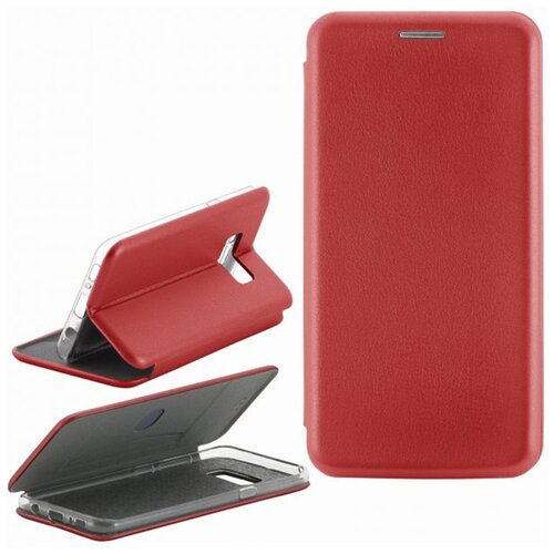 фото Чехол книжка samsung galaxy s8 derbi open book-2 красный