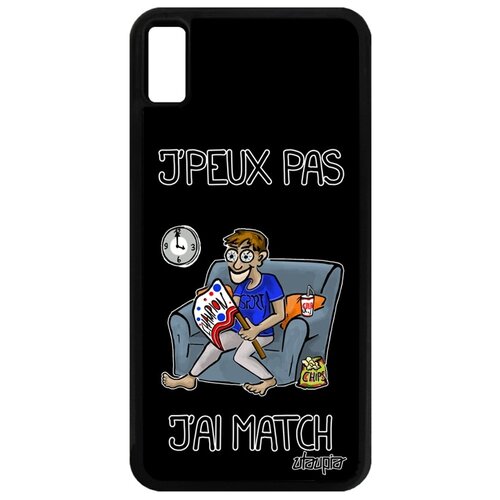 фото Чехол для мобильного apple iphone xs max, "не могу - у меня матч!" чемпионат комикс utaupia