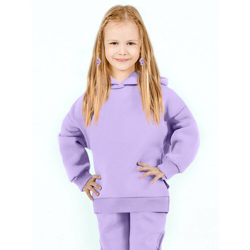 Костюм спортивный KETMIN, размер 122, фиолетовый комплект одежды ketmin толстовка и брюки спортивный стиль размер 122 фиолетовый