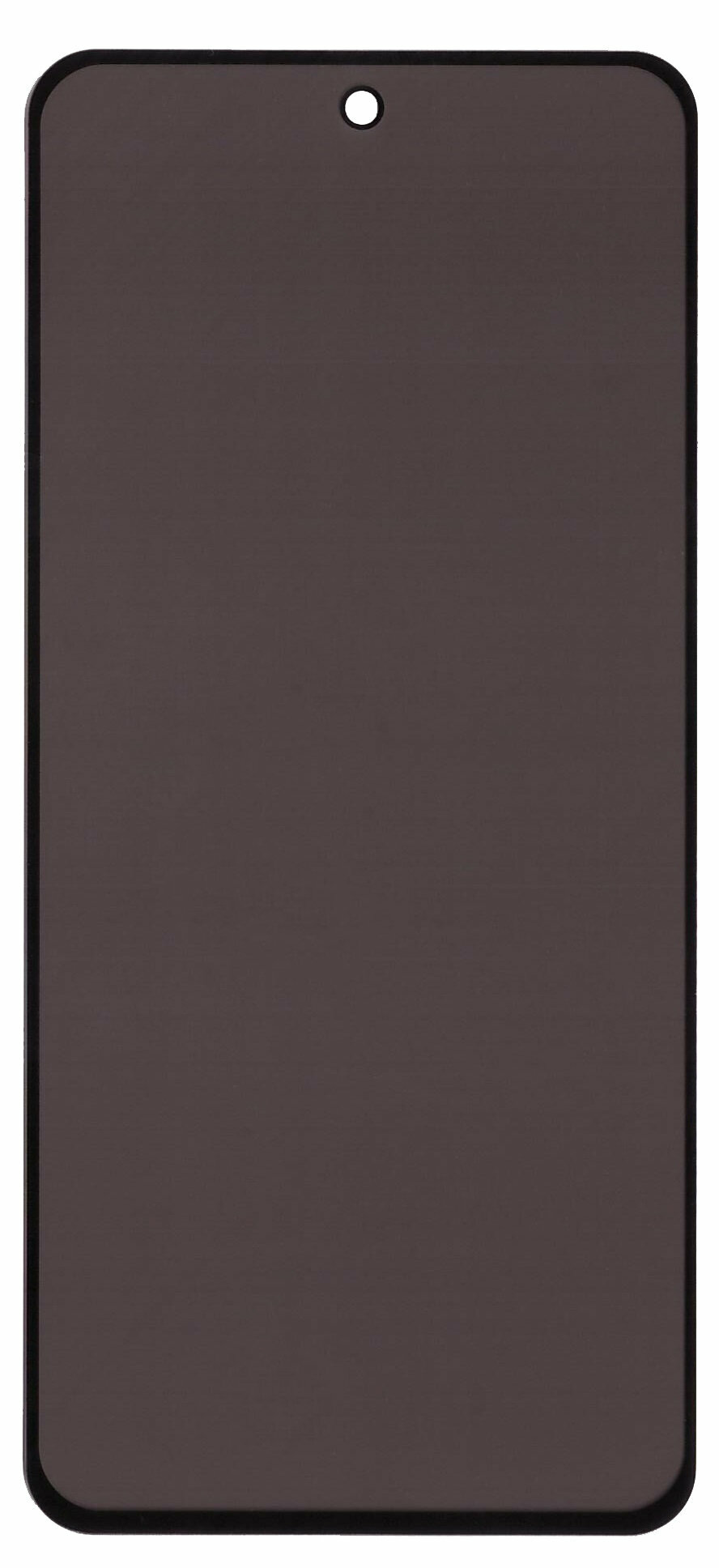 Защитное стекло "Антишпион" для Samsung Galaxy A51/M31s (A515F/M317F) / самсунг а51 / М31С Черное (Закалённое, полное покрытие)