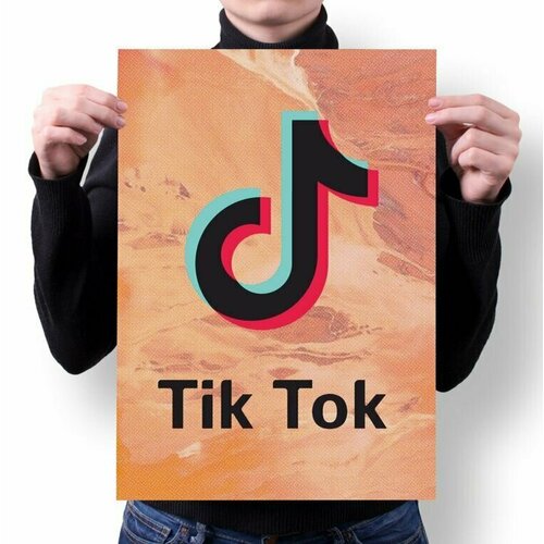 Плакат Tik-Tok, Тик-Ток №9 кошелёк tik tok тик ток 9