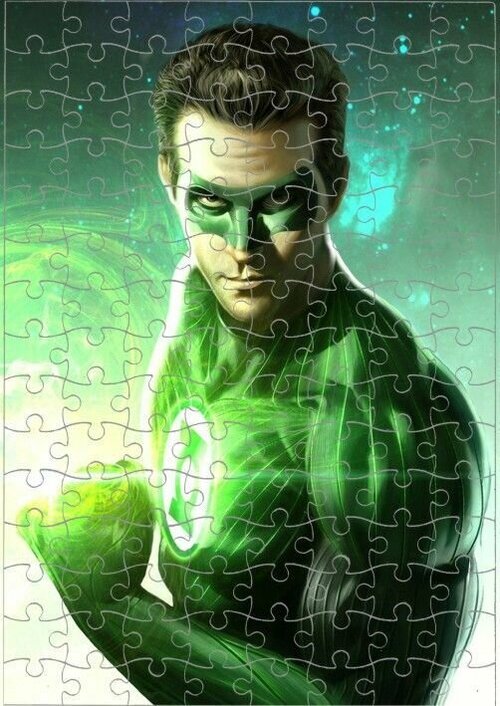 Пазл Зелёный фонарь, Green Lantern №5