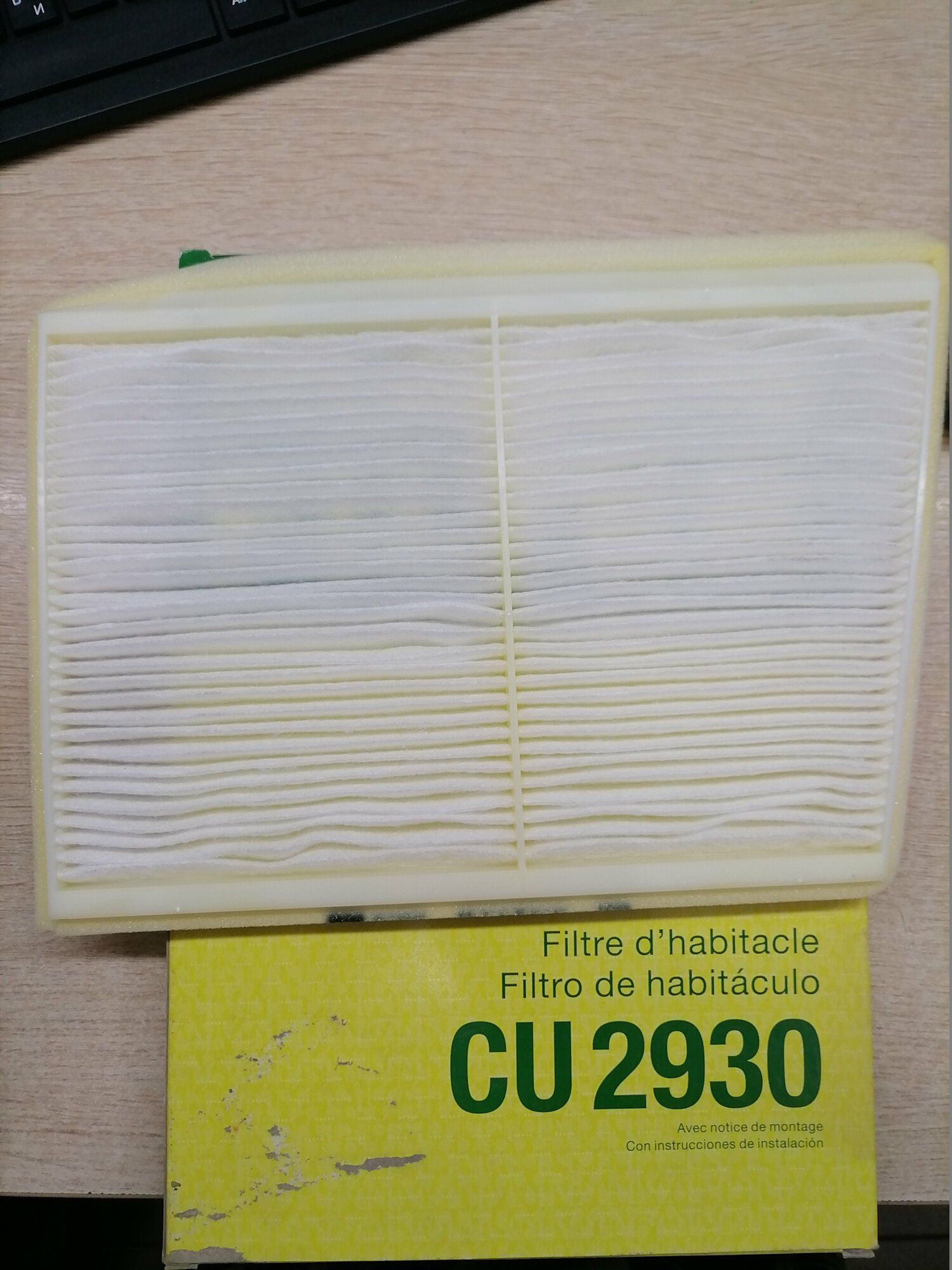 Салонный фильтр Mann-Filter - фото №3