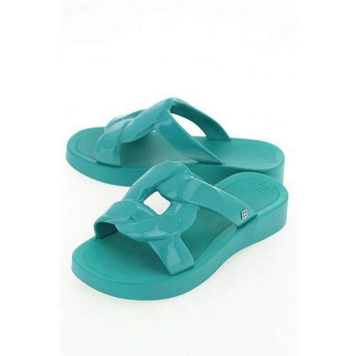 фото Шлепанцы zaxy, размер 38, зеленый