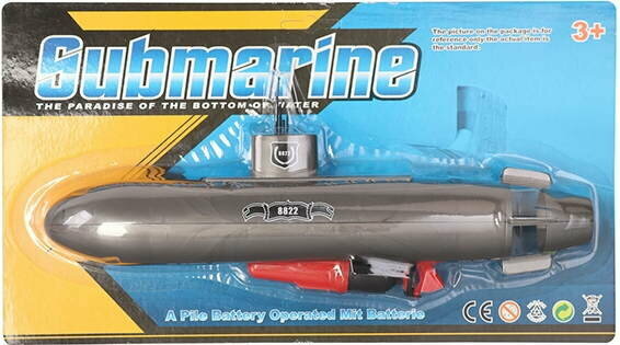 Next Подводная лодка на батарейках серая 8822 с 3 лет