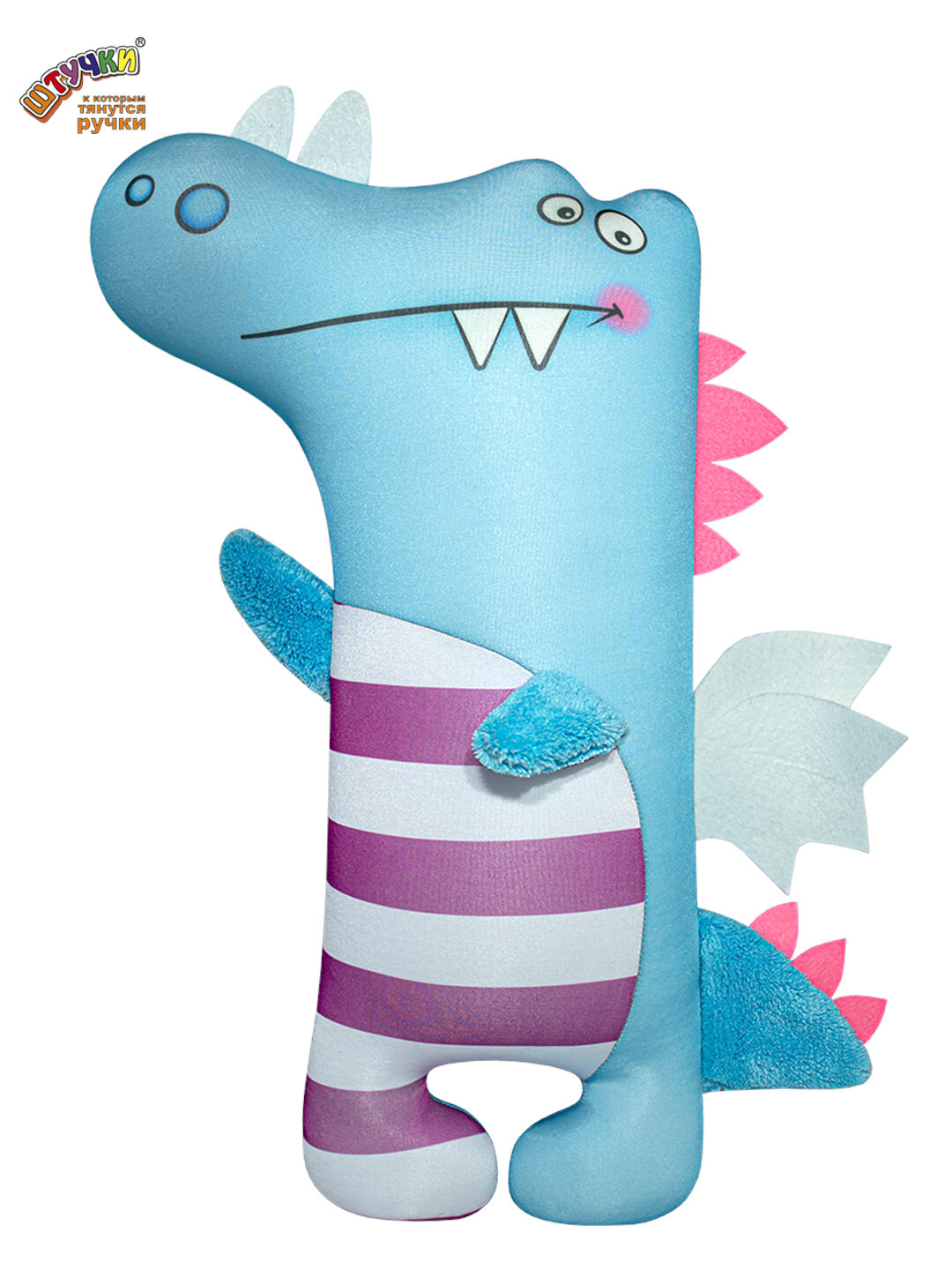 Игрушка-антистресс Дракон обнимашка, синий