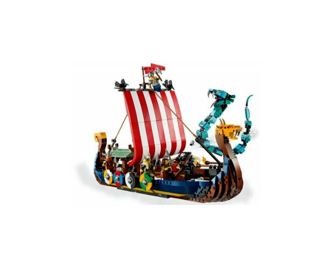 Конструктор LEGO Creator "Корабль викингов и Мидгардский змей" - фото №20
