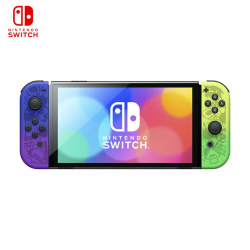 Игровая приставка Nintendo Switch OLED 64 ГБ без игр Pokemon Scarlet Violet EditionJP 2973600₽
