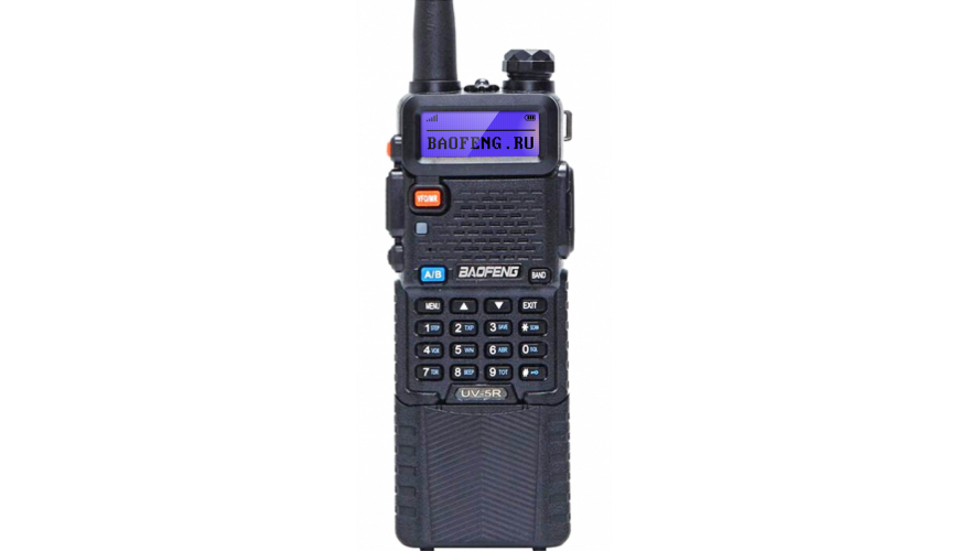 Рация Baofeng UV-5R (дополнительный аккумулятор 3800mAh)