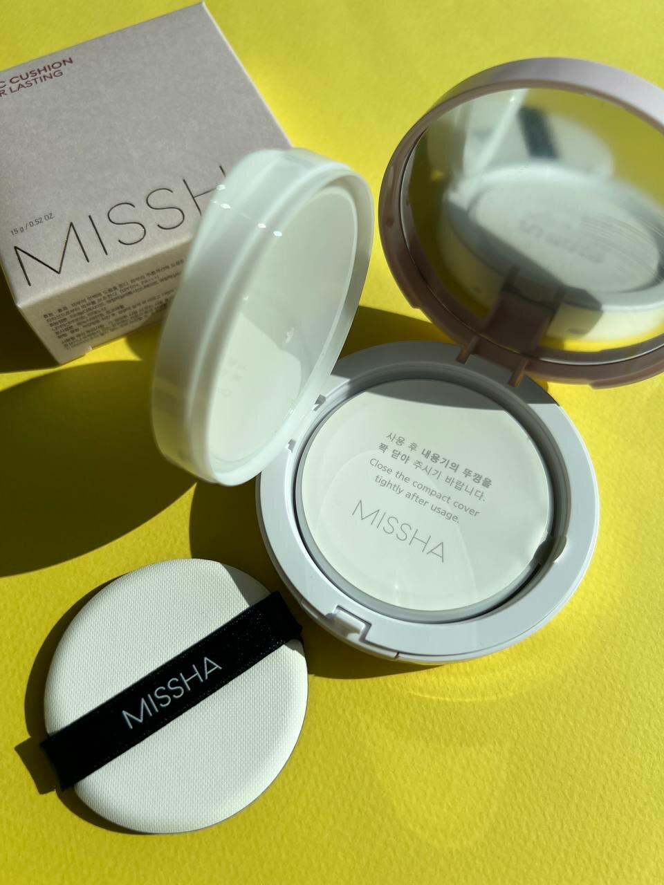 Missha Тональный крем-кушон SPF50+/PA+++ № 21, 15 г (Missha, ) - фото №18