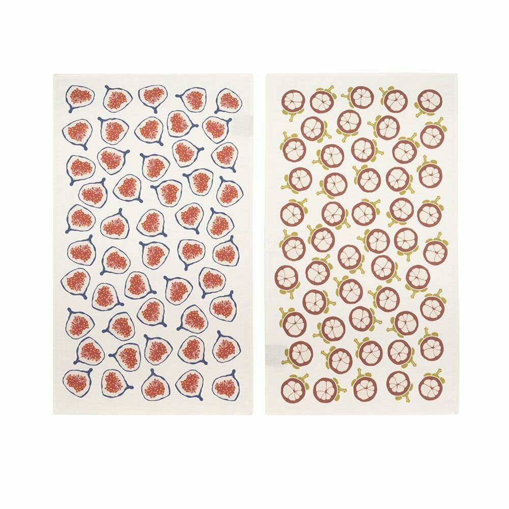 фото Набор полотенец столовых BELLEHOME "Mangosteen/Figs", 40х70 см, 50% хлопок, 50% лен