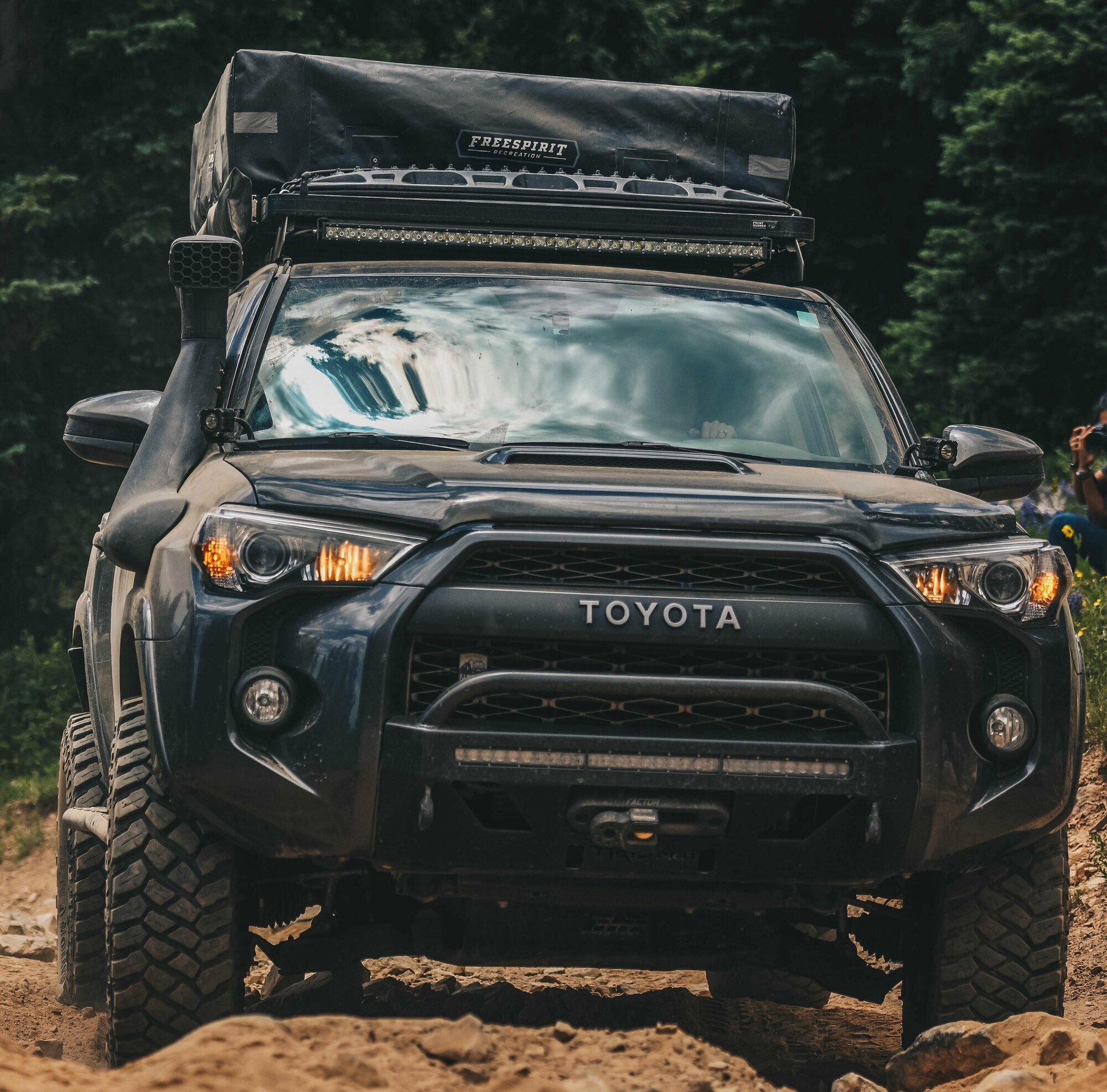 Шноркель LLDPE TOYOTA 4Runner с 2010 по 2018 год / Тойота / Тоета Форанер / 4 Ранер / Шнорхель автомобильный — фото 8