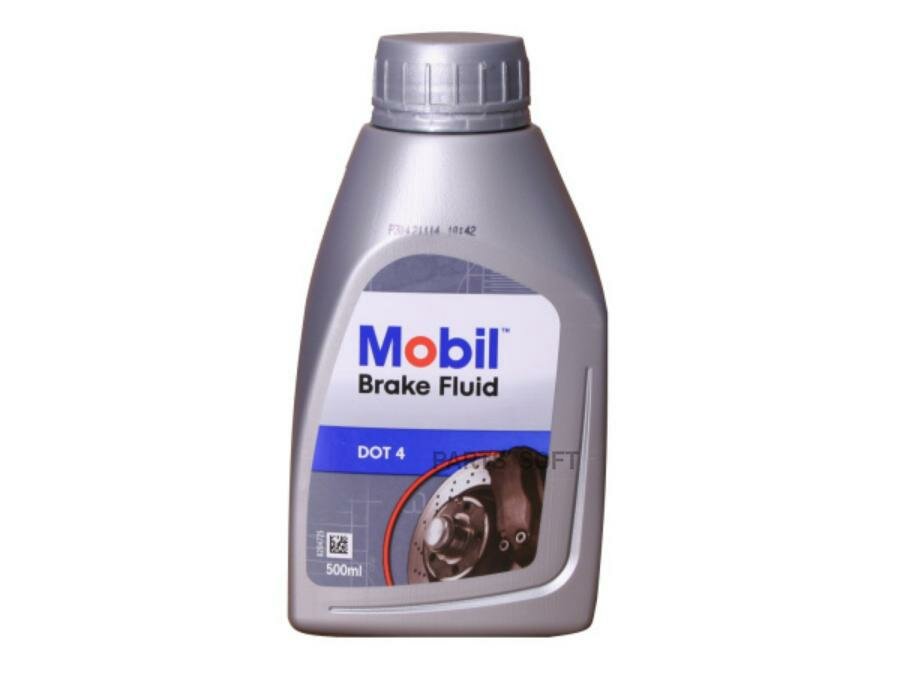 MOBIL 150906 Жидкость тормозная MOBIL 0,5л DOT 4 Brake Fluid universal