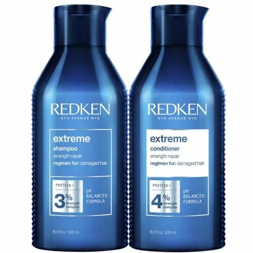 Redken Extreme набор шампунь 500 ml + кондиционер Redken Extreme 500 мл