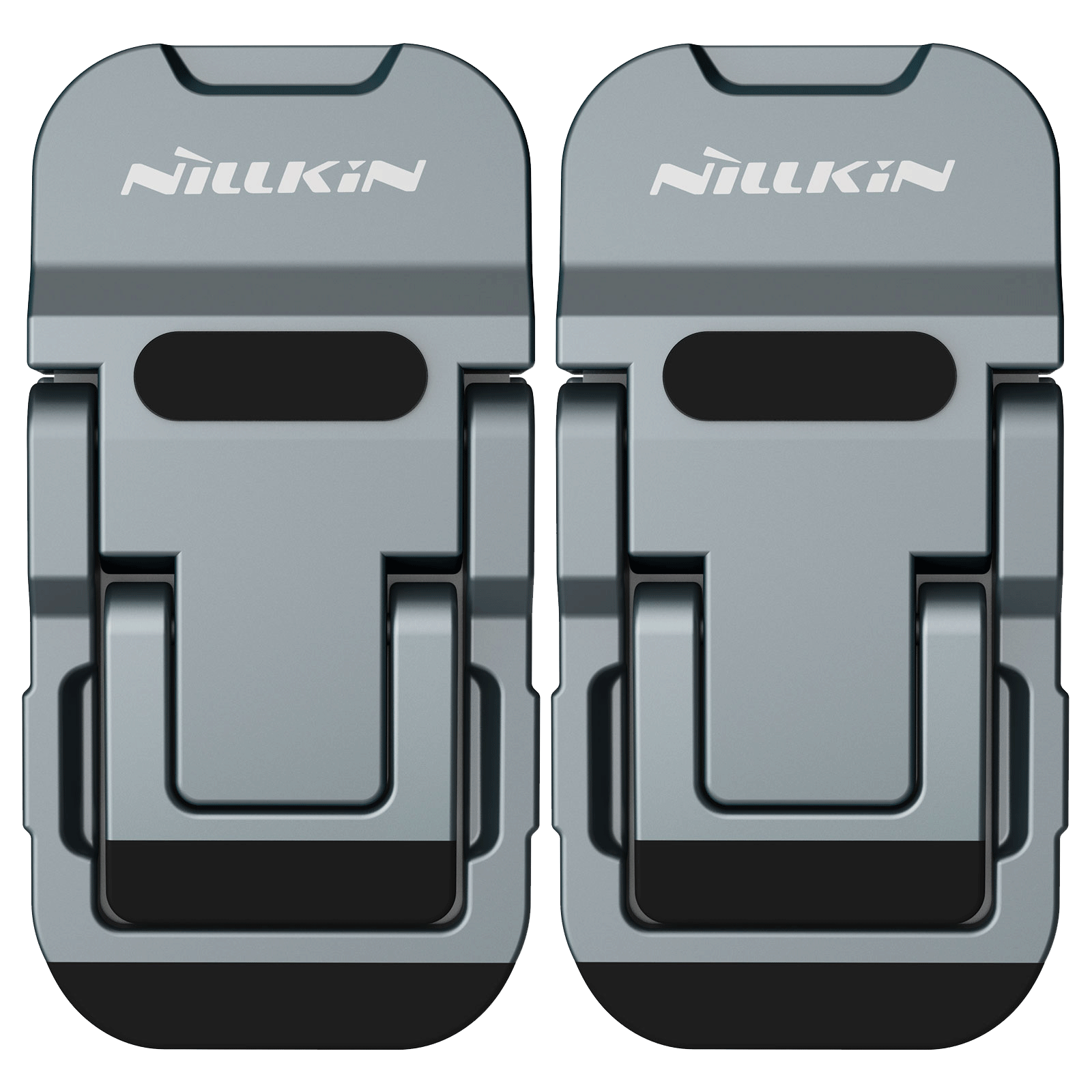 Подставка от Nillkin из алюминия серого цвета (Space Gray) для ноутбука, серия Bolster Plus Portable Stand