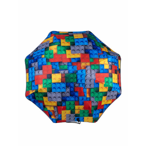 Смарт-зонт Под дождем, красный