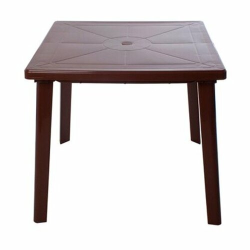 Стол пластиковый шоколадный 80x80 см 3599₽