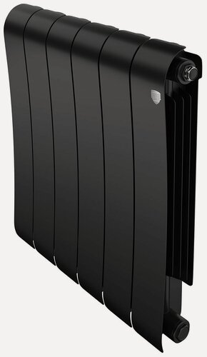 Изображение товара Радиатор биметаллический Royal Thermo Infinity 500 Noir Sable, 6 секций