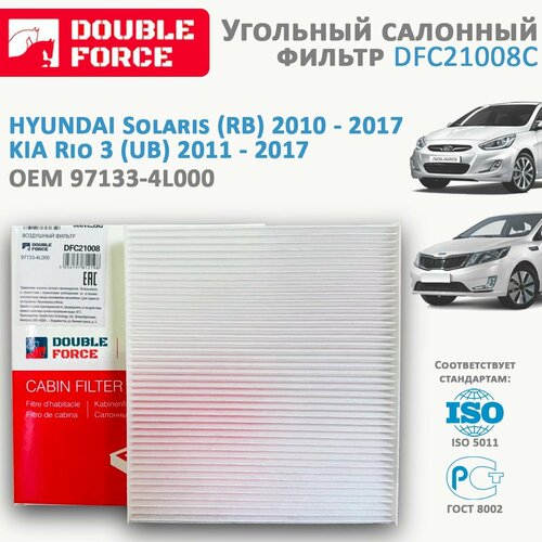 фото Фильтр салонный double force dfc21008