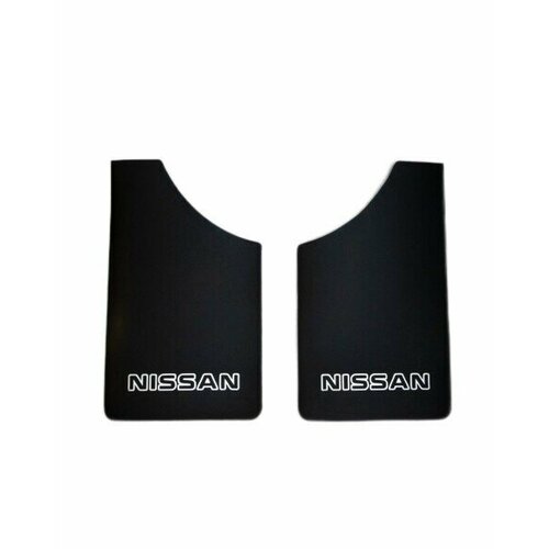 Брызговик универс Nissan 2 шт черный с вырезом SPARGO 300₽