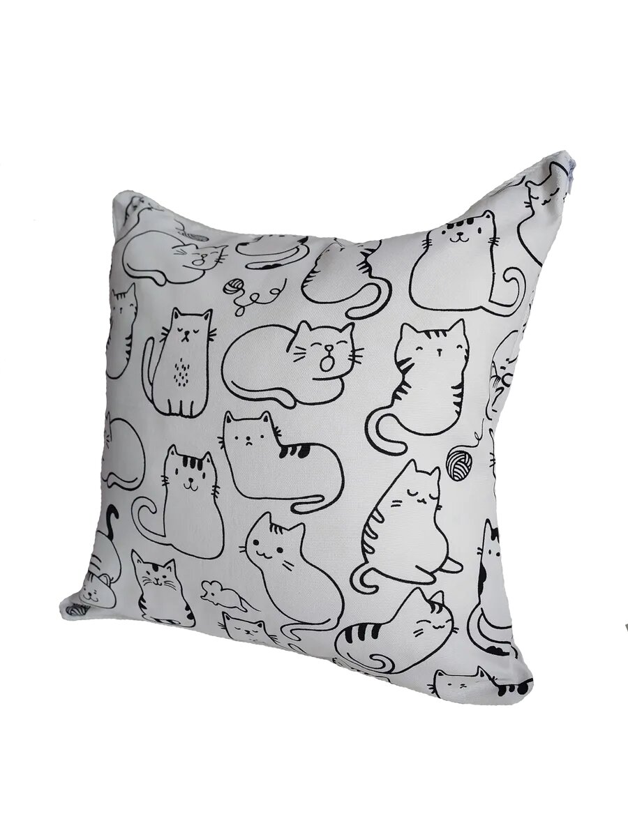 Наволочка декоративная 48х48 на молнии — фото 1