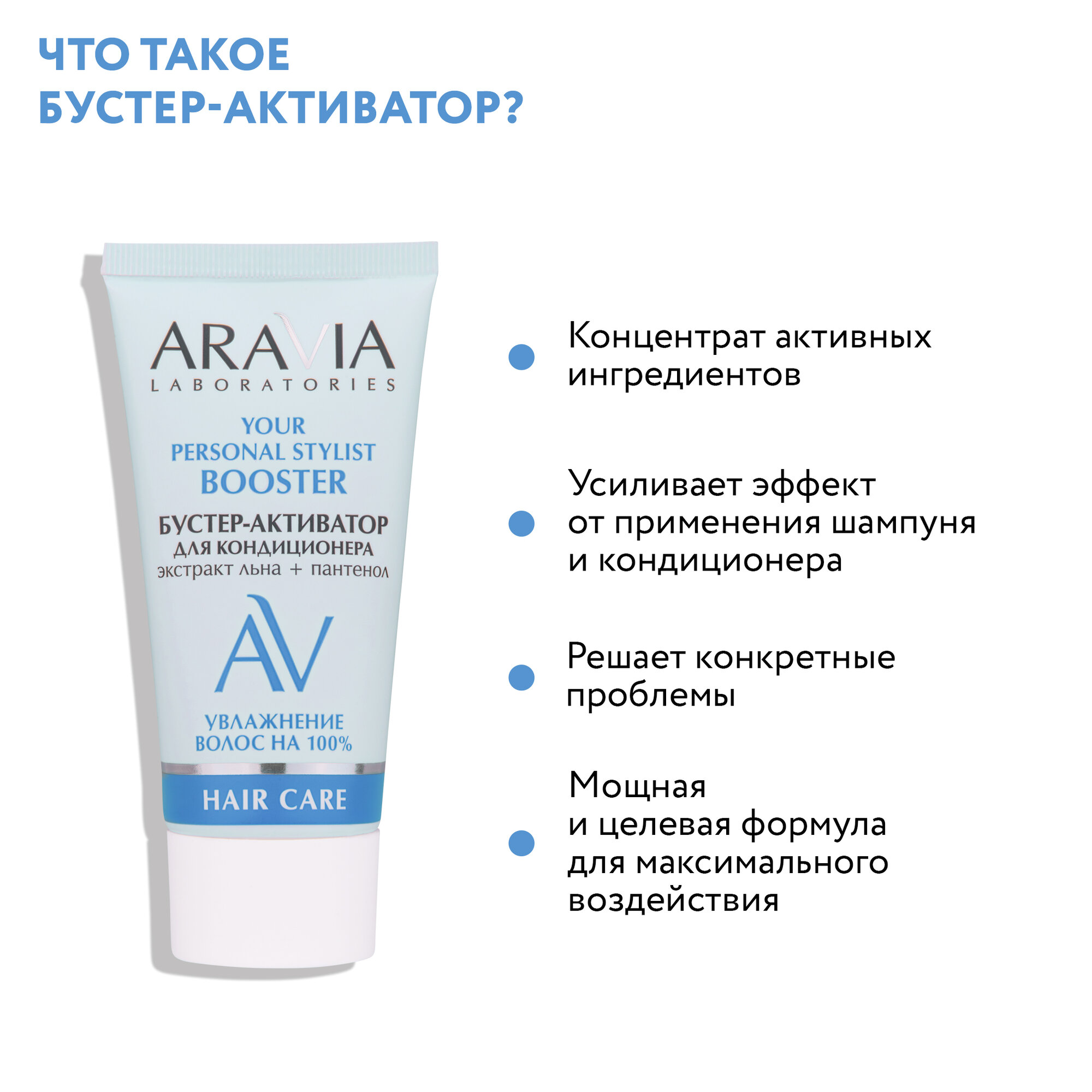 Обзор: ARAVIA Бустер-активатор для нейтрального кондиционера Your Personal Stylist для облегчения укладки, 50 мл