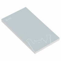 Блок для записей Meshu "Kat" 10х17 см, 50 листов, на склейке (MS_65018)