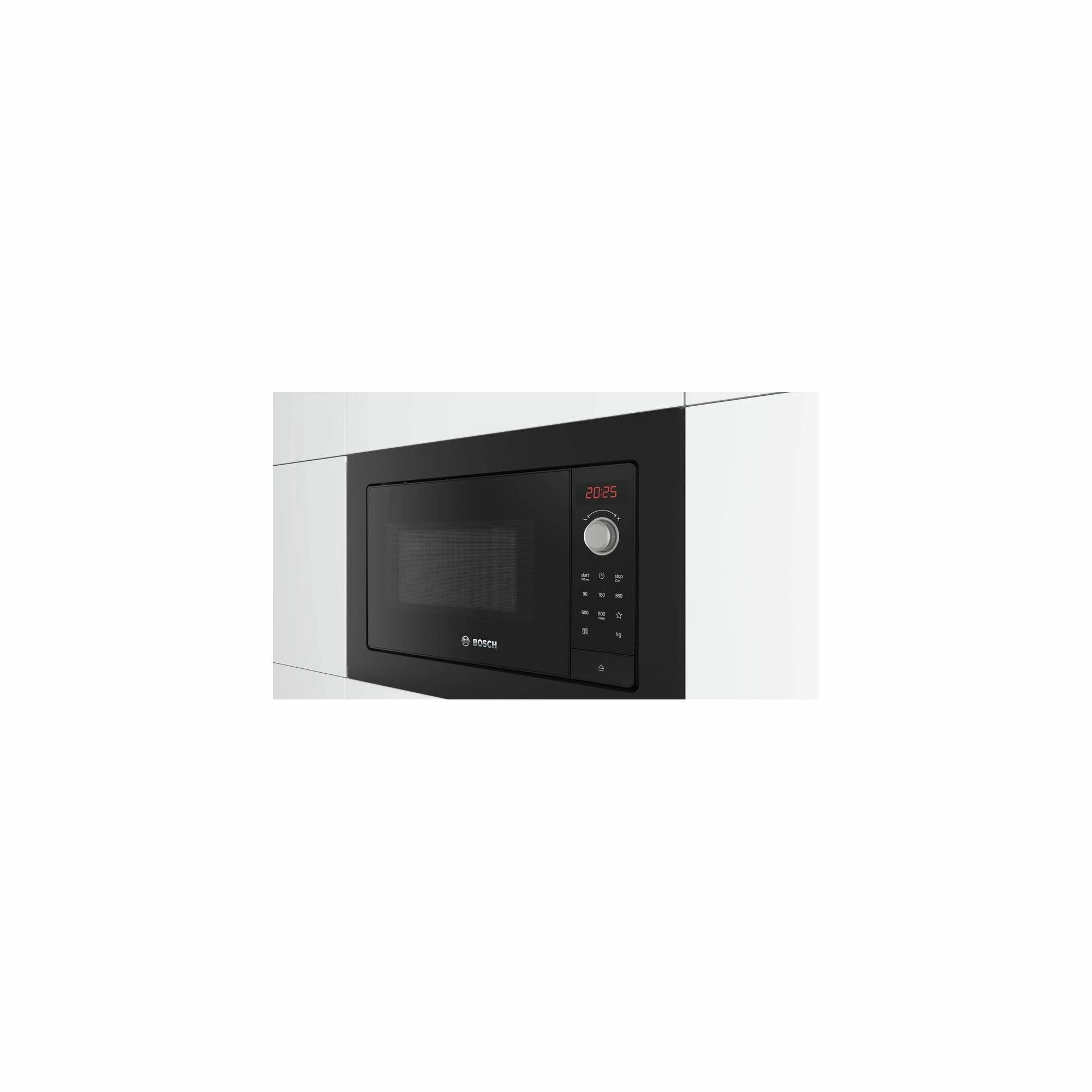 Обзор: Микроволновая Печь Bosch BFL623MB3 20л. 800Вт черный (встраиваемая)