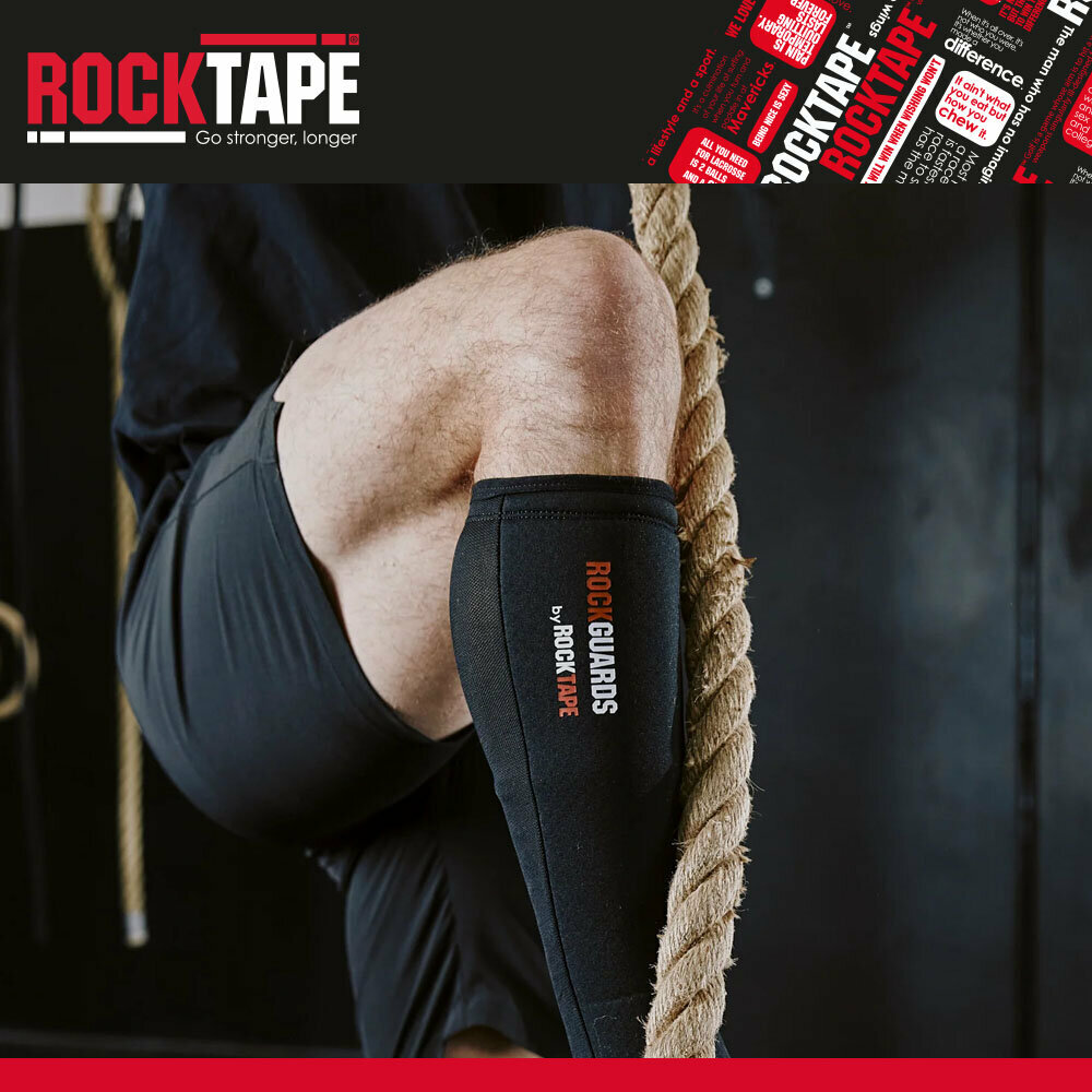 Защита для голени Rocktape RockGuards, черные, размер М — фото 1