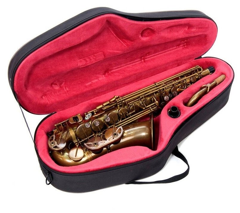 JP045BS Саксофон альт Eb, черный/серебро, John Packer — фото 1