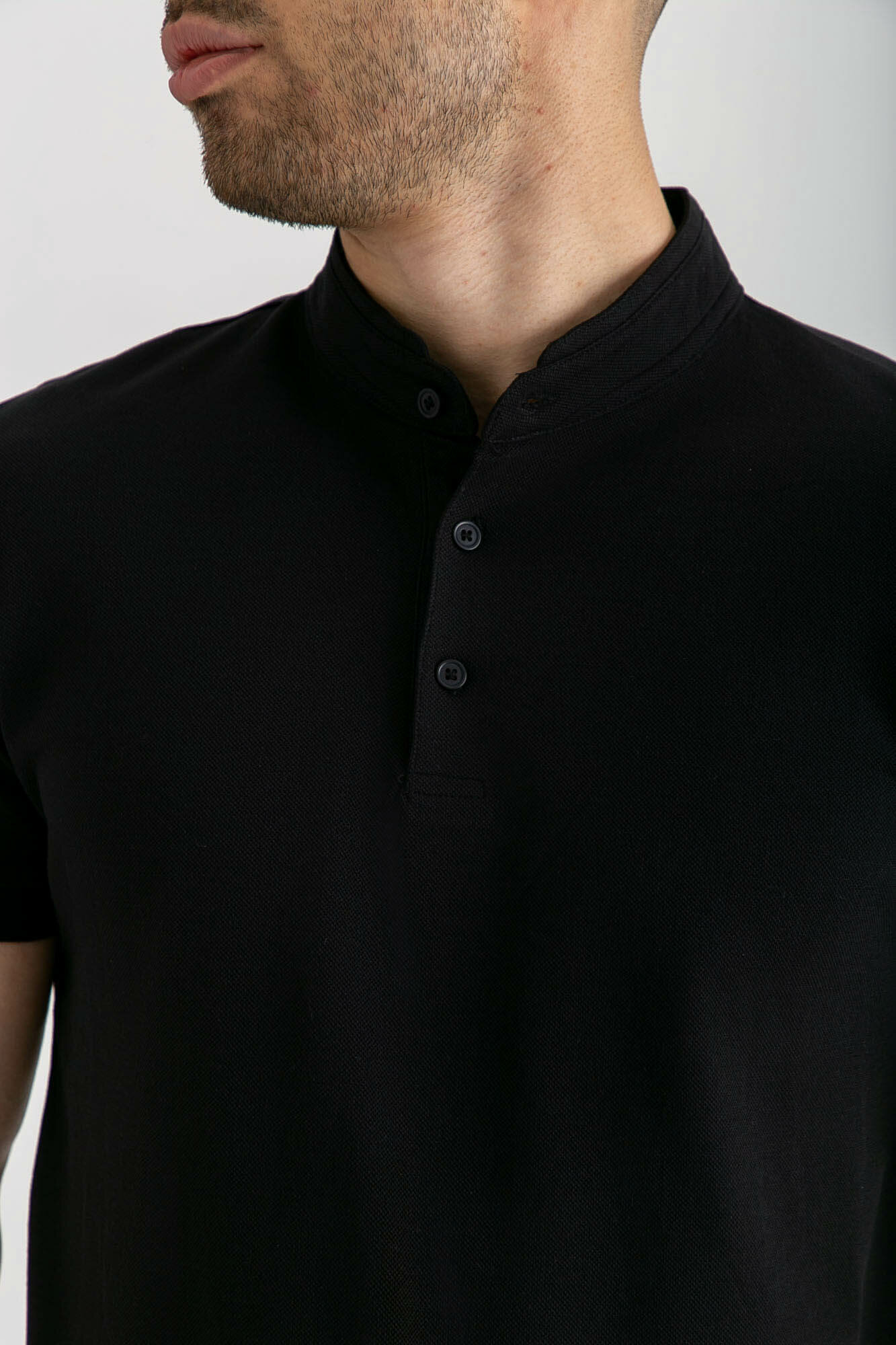 Поло спортивное TERRA PRO, размер M, black — фото 1