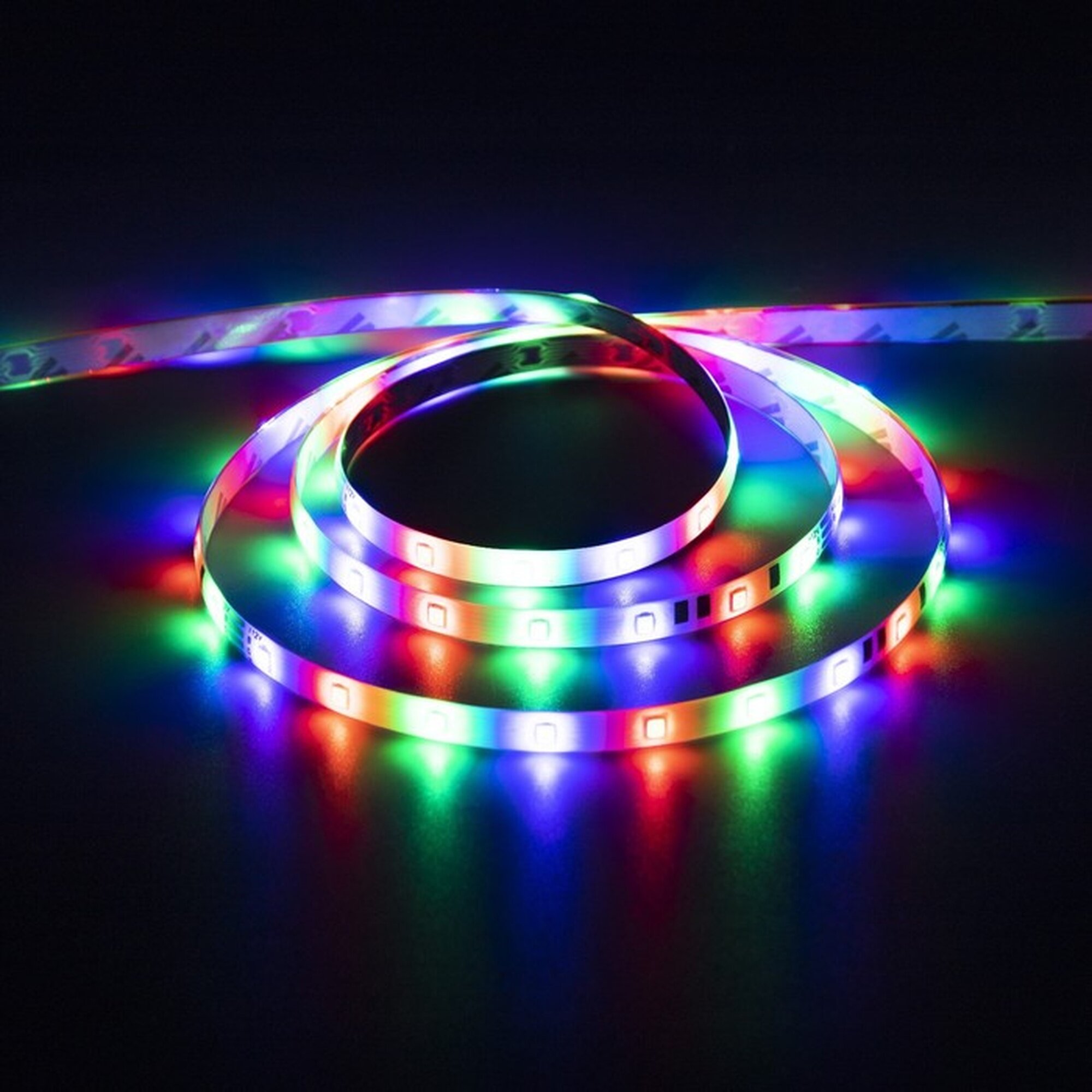 Комплект светодиодной ленты Luazon Lighting 5 м IP65 SMD2835 54 LED/м 12 В RGB