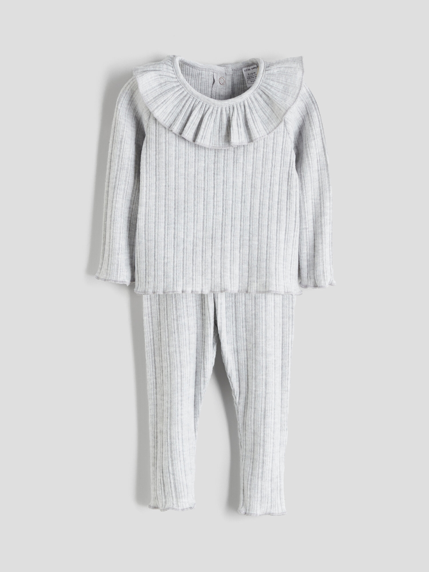 Комплект одежды LC Waikiki, размер 24-36 месяцев, серый