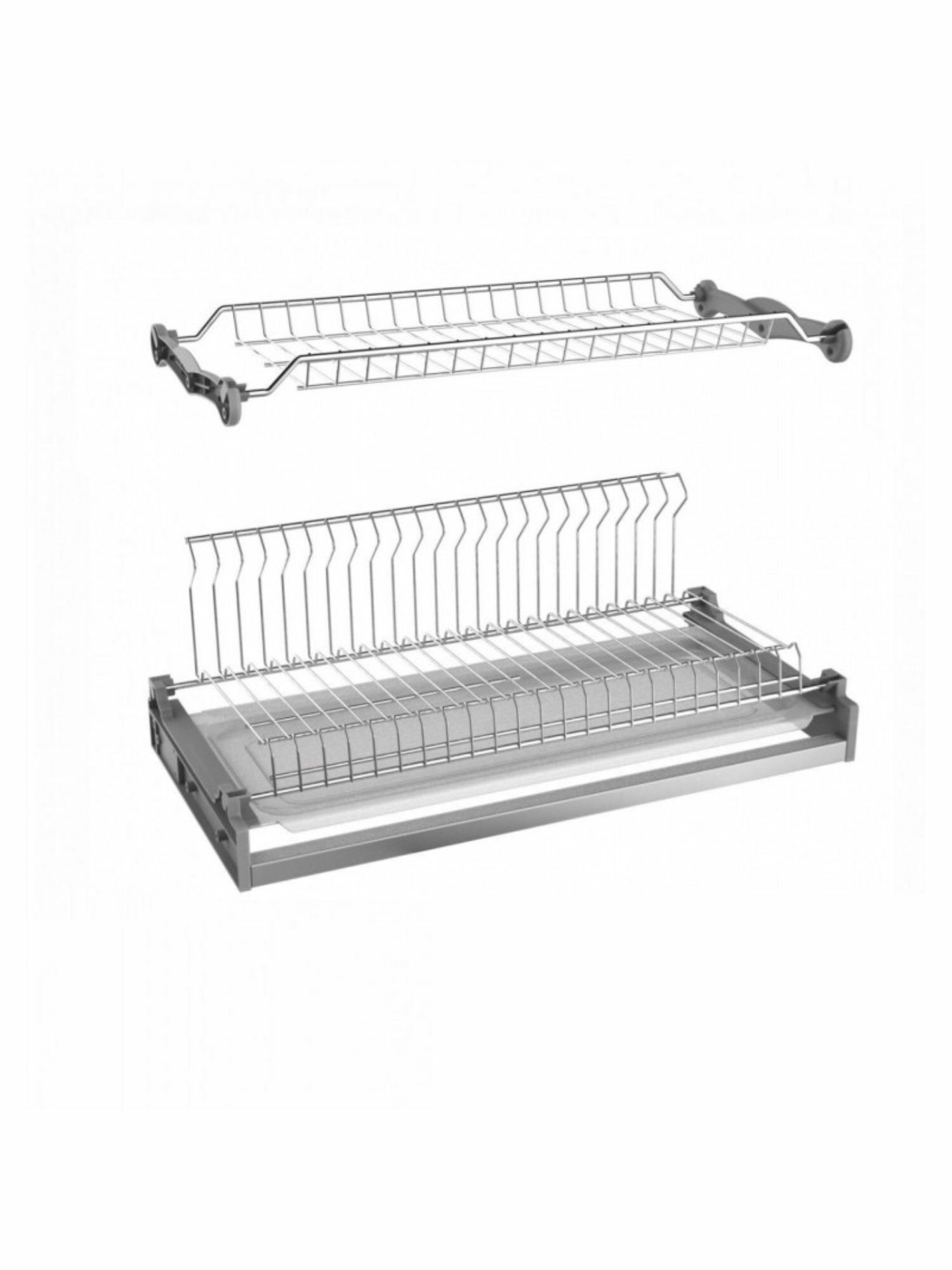 Комплект посудосушителей, ширина 900 мм, TONICA, хром Boyard