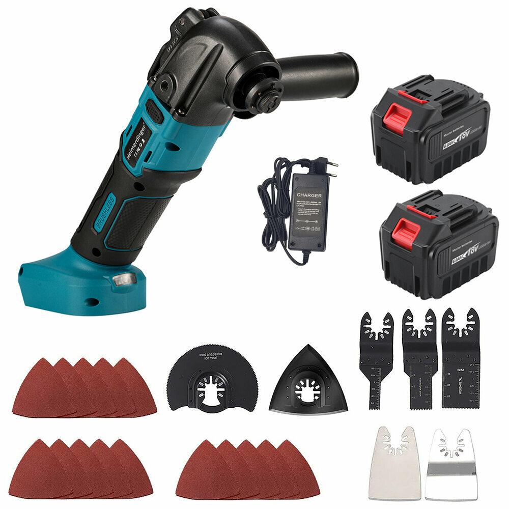 Реноватор Heimerdinger LB206 бесщеточный двигатель 4.0 А/ч 2 аккумулятора