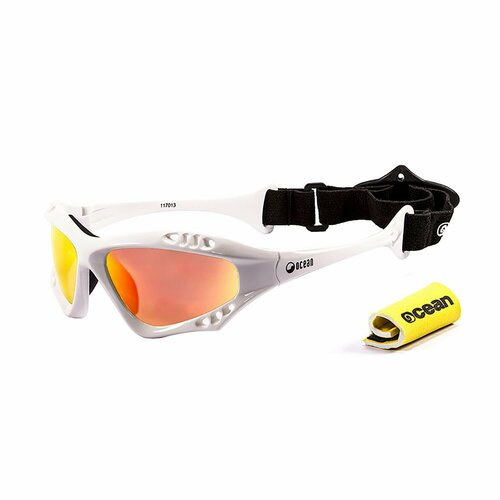 Солнцезащитные очки OCEAN SUNGLASSES, белый/оранжевый
