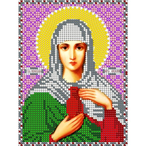 Алмазная мозаика икона Святая Мария Магдалина 17*23 см