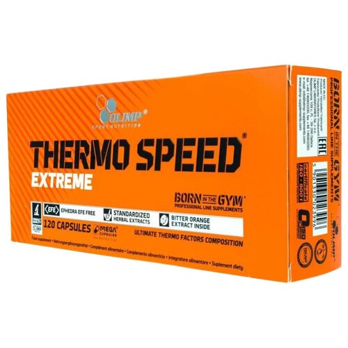Olimp Sport Nutrition термогеник Thermo Speed Extreme, 120 шт., без вкуса olimp thermo speed extreme 2 0 mega capsules 120 капсул