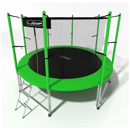 I-jump Батут I-JUMP Classic с внутренней сеткой 8ft (green) батут i jump 10ft el light green