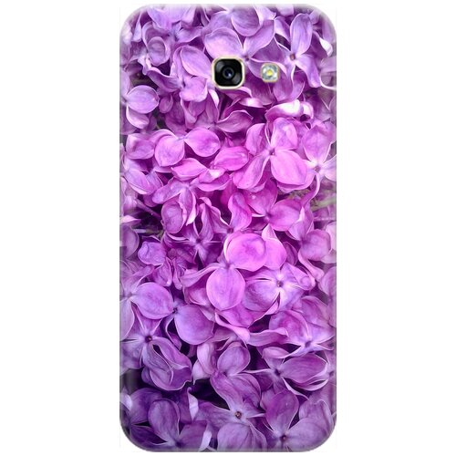 фото Силиконовый чехол на samsung galaxy a5 (2017) / самсунг а5 2017 с принтом "цветы серени" gosso