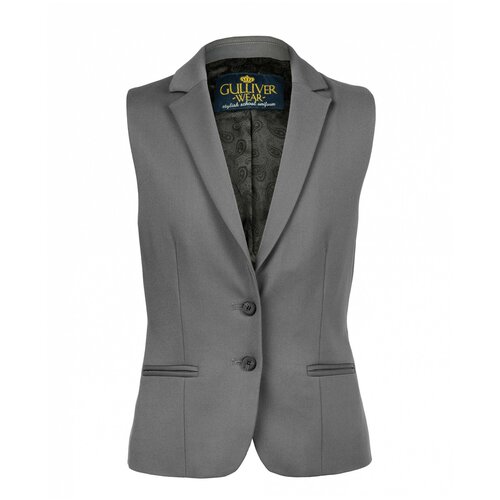 фото Жилет gulliver размер 122, серый