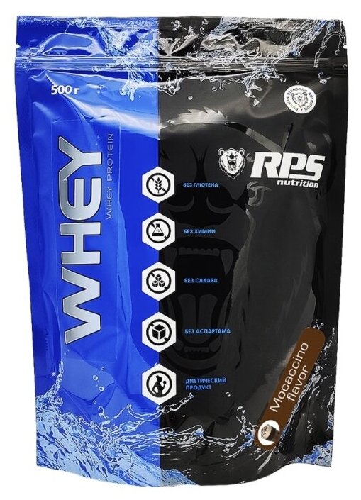 RPS Nutrition Протеин RPS Nutrition Whey Protein, 500 г, вкус: моккачино