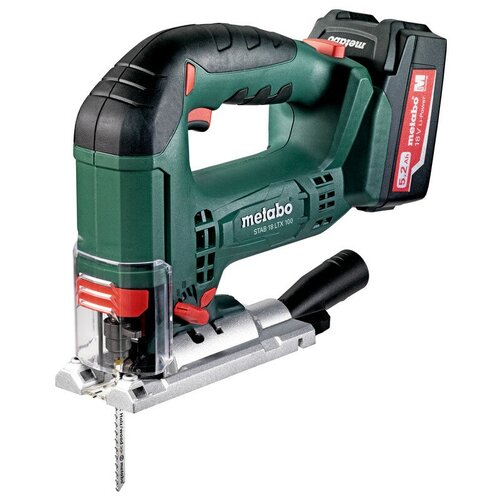 Электролобзик аккумуляторный Metabo STAB 18 LTX 100 5.2Ач х2 кейс