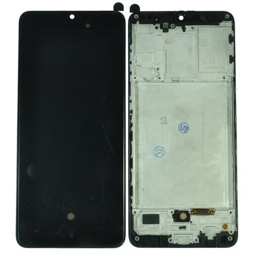 Дисплей (LCD) для Samsung SM-A315F Galaxy A31+Touchscreen black в рамке OLED дисплей lcd для samsung sm a730f galaxy a8 plus 2018 touchscreen black oled