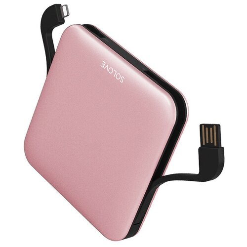 Внешний аккумулятор SOLOVE A2-PRO 10000 mAh розовый 145000₽