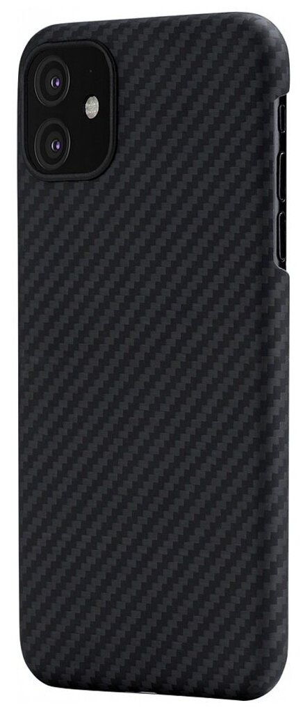 Чехол-накладка Pitaka MagCase для iPhone 11, кевлар, черный