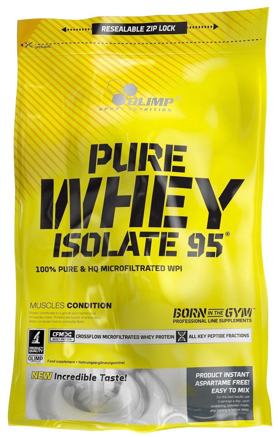 Изолят сывороточного протеина OLIMP Sport Nutrition Pure Whey Isolate 95 Шоколад 1800 г