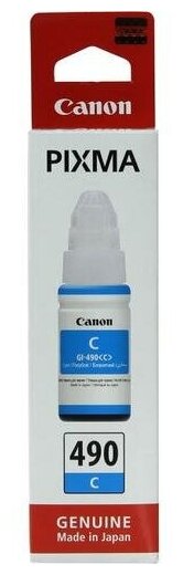 Картридж Canon GI-490C (голубой)