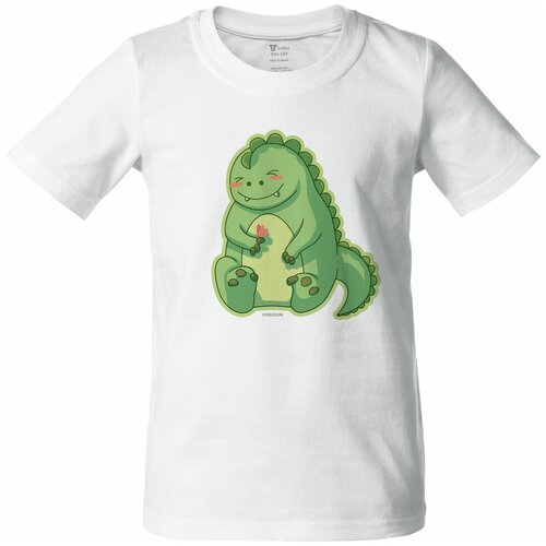 фото Футболка coolcolor, размер 142-152(12 лет), белый